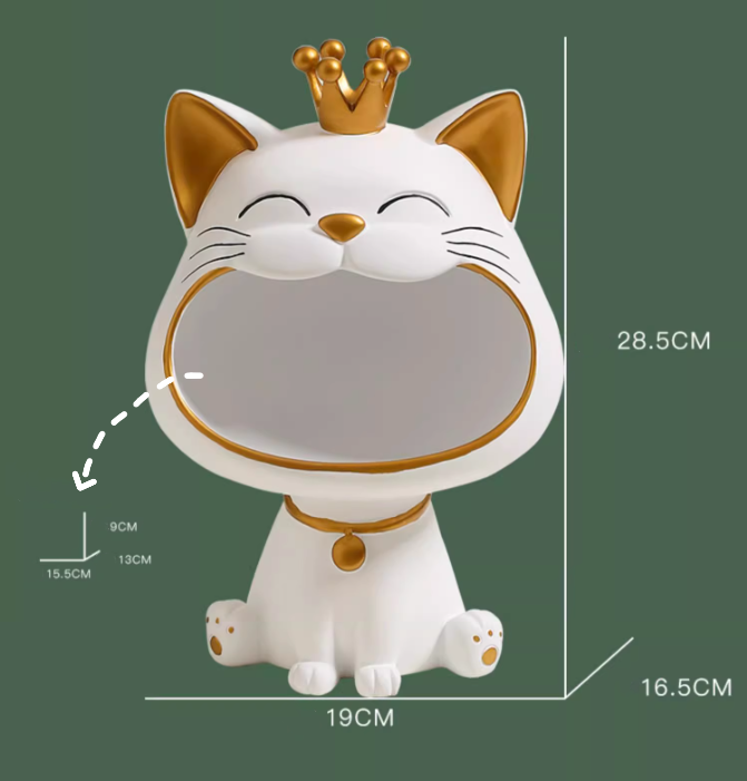 招き猫玄関置物 4色選択可 3088