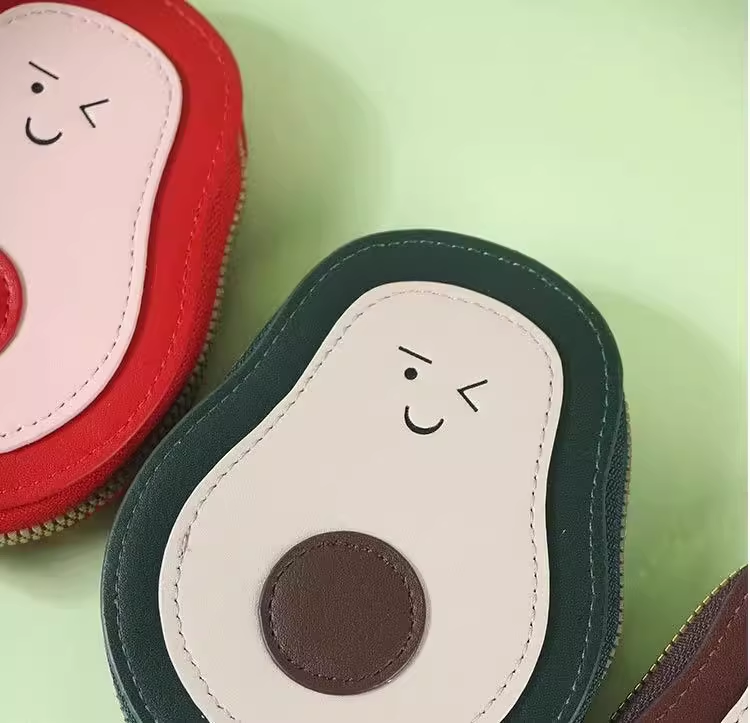 送料無料 3点セット カード収納バッグ アボカドパック 大容量 3276