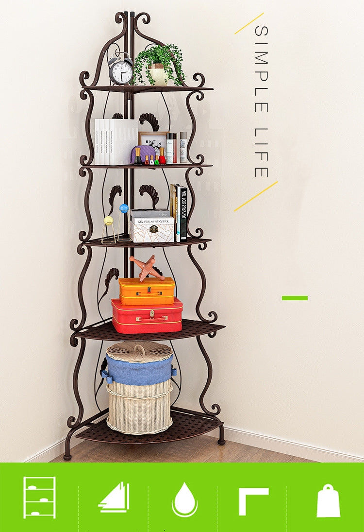 送料無料 ラック ステンレス 浴室収納 コーナー 突っ張り棒 バスルーム つっぱり バスラック 便利グッズ 3356