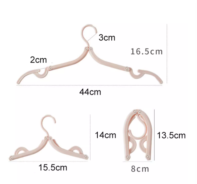 5点セット 折りたたみ式ハンガー 10点/20点選択可 3091