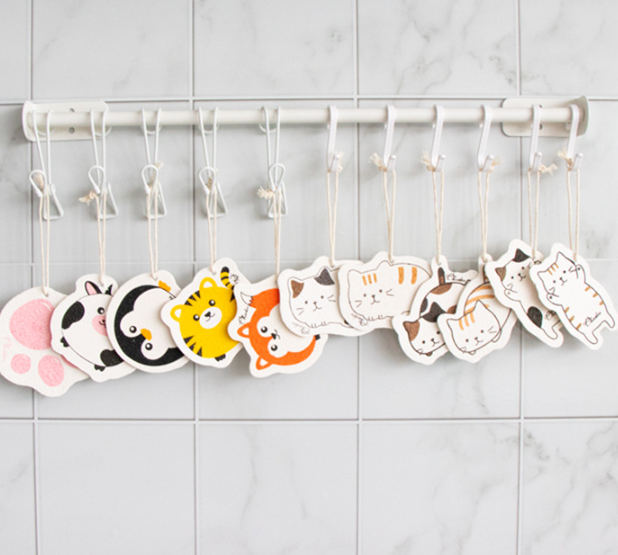 7点セット 防菌スポンジ 3160