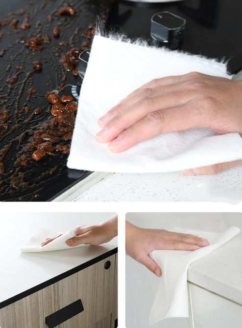 送料無料 5点セット 1週使い捨て雑巾 3162