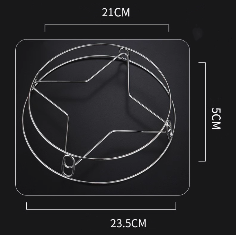 送料無料 2点セット ステンレス製鍋フレーム 3170