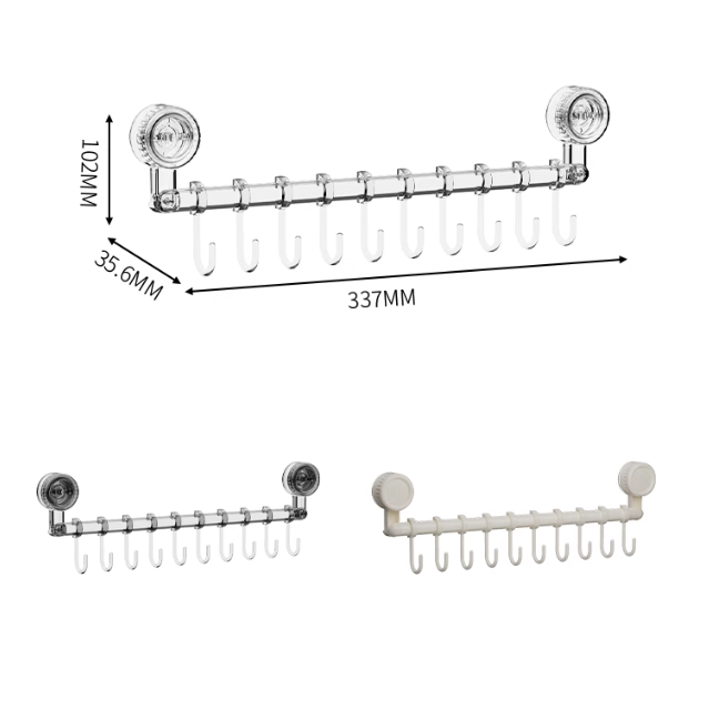 送料無料 2点セット 吸盤式キッチンフック 3184