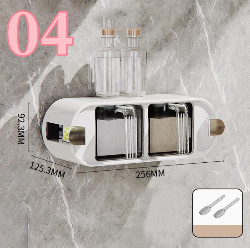 送料無料 吸盤調味箱 吸盤 湿気を防ぐ 3226