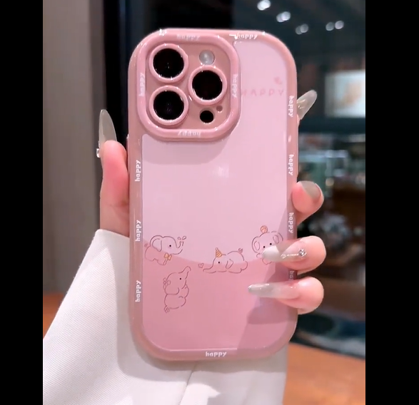 iPhoneケース スマホケース 可愛い 象 おしゃれ