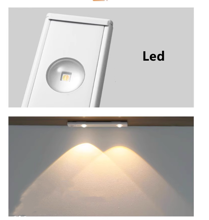 送料無料 led無線人体誘導ランプ 穴あけ不要 充電式 玄関 3236