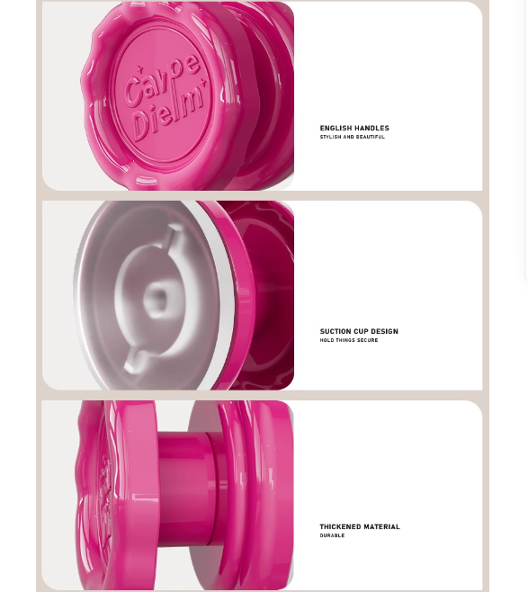 送料無料 4点セット 吸盤式ドアハンドル 強力 引き出し 便利 3242