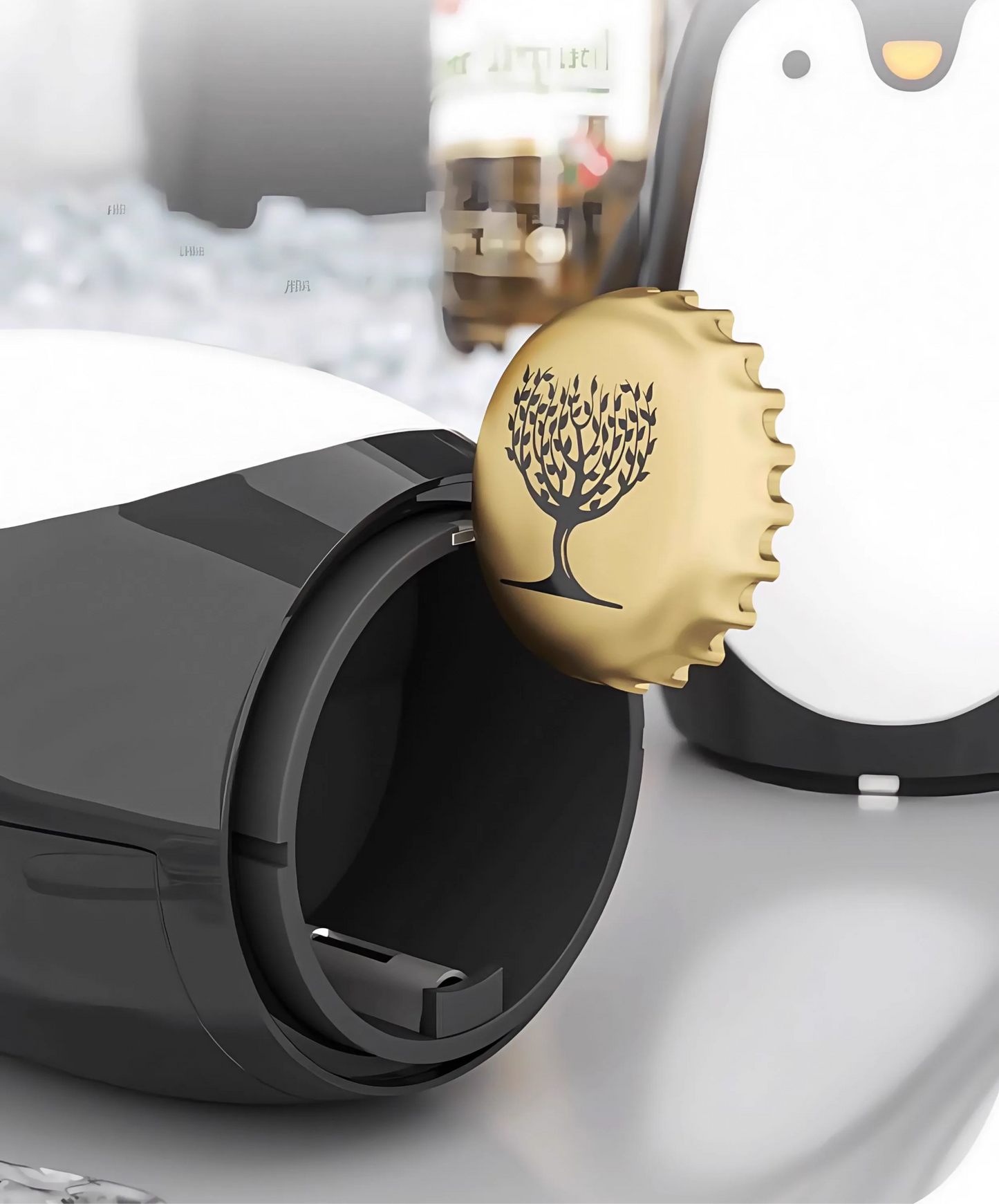 送料無料　ペンギン  栓抜き ふたあけき ビール  ドリンク  　3268