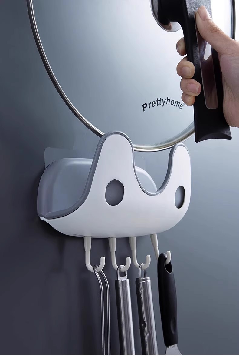 送料無料 鍋ふた ラック スタンド キッチン フック 鍋蓋 なべふた 収納 キッチン用品 おしゃれ 3428