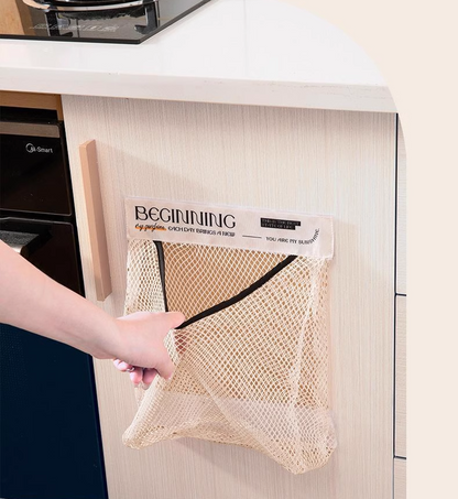 送料無料　4点セット　　多機能収納袋　キッチン　　3256