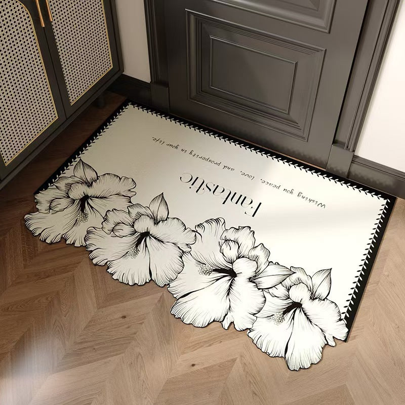 送料無料　レザーマット　玄関マット　　3282