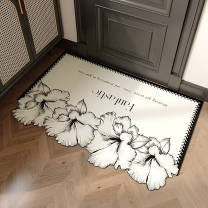 送料無料　レザーマット　玄関マット　　3282