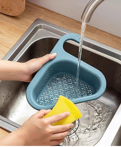 送料無料　蛇口にかける三角コーナーラック  ブランス コーナーラック 水切り スポンジ置き 3366