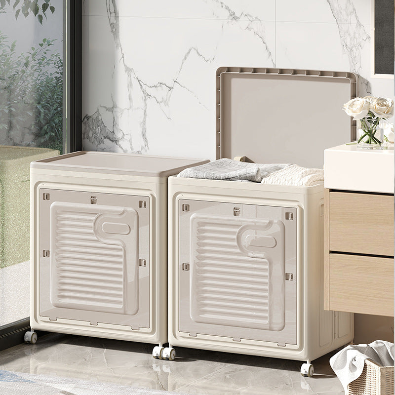 送料無料　ポータブル衣類クローゼット収納ボックス、自立型、折りたたみ式衣類オーガナイザー、大容量　3344