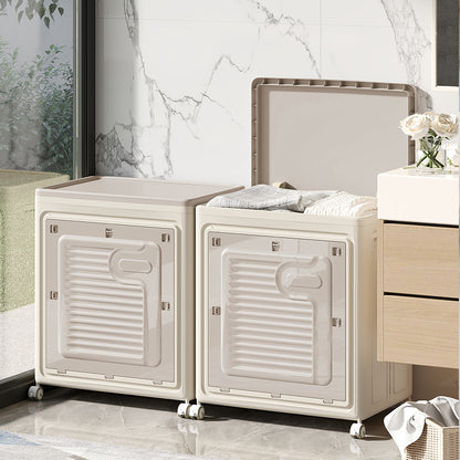 送料無料　ポータブル衣類クローゼット収納ボックス、自立型、折りたたみ式衣類オーガナイザー、大容量　3344