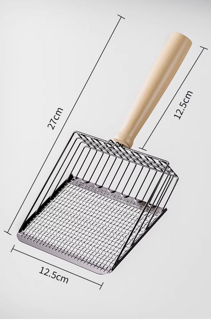 猫砂スコップ アルミ合金ふるい キティ送料無料　金属スクーパー 深いショベル 長いハンドル うんちふるい 子猫 プーパー リフター 頑丈 トイ 3317