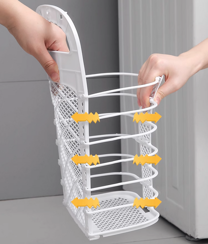 送料無料 プラスチック製の折りたたみ式ランドリーバスケット洗濯かご汚れた衣類の収納 3386