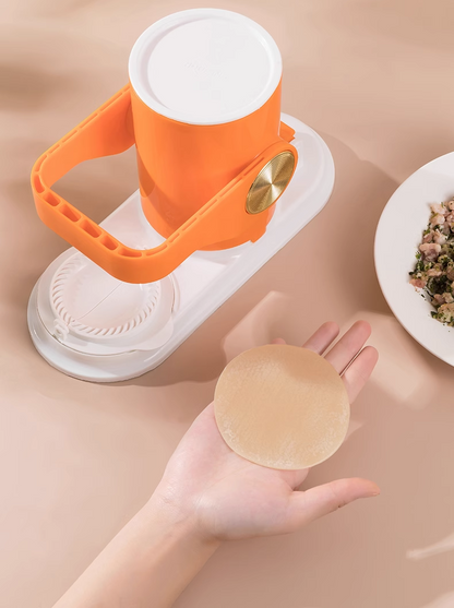送料無料 餃子皮機 餃子メーカー【10秒で素早く餃子を作る】簡単操作 省力 ギョーザ皮作り道具 キッチン餃子金型 餃子 ギョウザ 作り金型 餃子型 つつみ機 餃子の皮 機械 3427