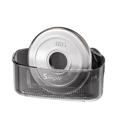 送料無料　吸盤 三角コーナー 吸盤付き  ブランス コーナーラック 水切り スポンジ置き 3341