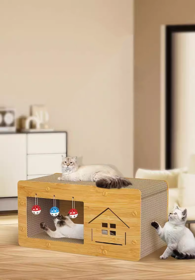 猫 爪とぎ 猫爪とぎ 猫の爪とぎ 爪研ぎ ダンボール ハウス 爪とぎハウス トンネル 猫トンネル  おもちゃ 遊び場 キャットトンネル 猫用おもちゃ 3318