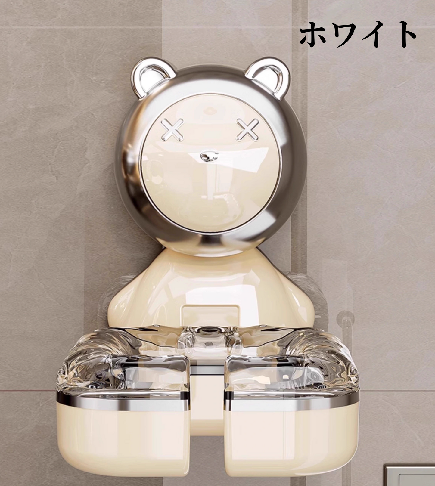 送料無料　ドライヤーホルダー ドライヤーフック ドライヤースタンド ドライヤー掛け ドライヤー収納 穴あけ不要 吸盤 洗面所 洗面台 バスルーム 日用雑貨 便利　3340