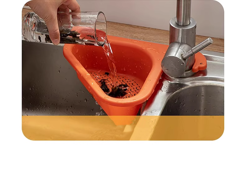 送料無料　蛇口にかける三角コーナーラック  ブランス コーナーラック 水切り スポンジ置き 3366