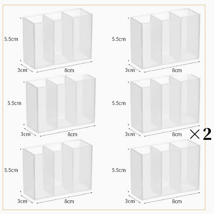 送料無料　12セット　ミラー収納ボックス　　　3279