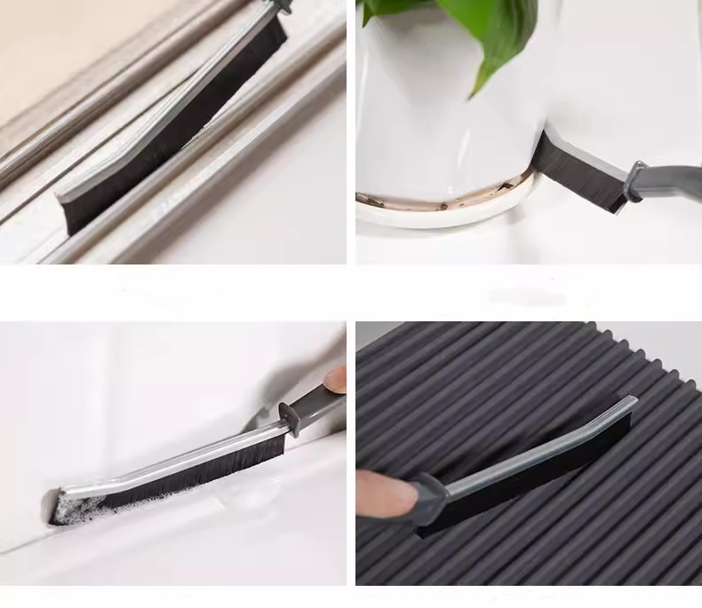 送料無料　5点セット　多機能スリットブラシ　浴室　トイレ　3289