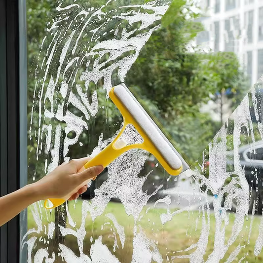 送料無料　水切りワイパー タワー 　水切りワイパー マグネット 　スキージー 掃除 ワイパー 引っ掛け 磁石 3342