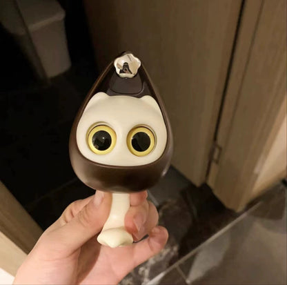 送料無料 壁掛けフック 猫 雑貨 壁掛 キーフック 鍵かけ 帽子掛け アンティーク風 ウォールフック ネコのテールフック 3410