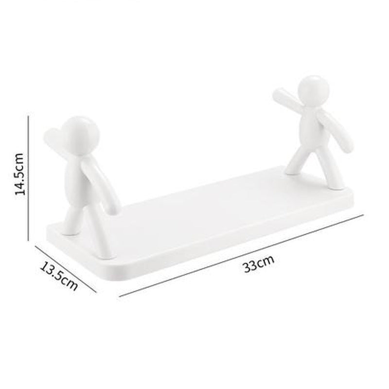 送料無料 ウォールシェルフ ウォールラック 壁掛けトレイ 小物置き 小物ホルダー 壁面収納 ソープホルダー せっけん置き 浴室 洗面台 キッチン インテリ 3399