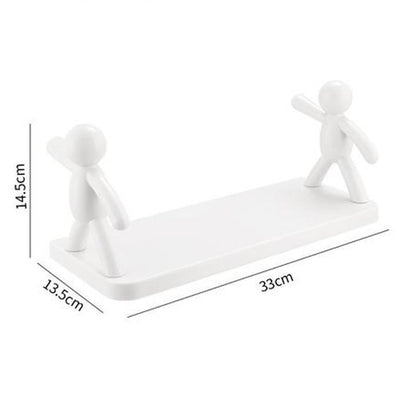 送料無料 ウォールシェルフ ウォールラック 壁掛けトレイ 小物置き 小物ホルダー 壁面収納 ソープホルダー せっけん置き 浴室 洗面台 キッチン インテリ 3399