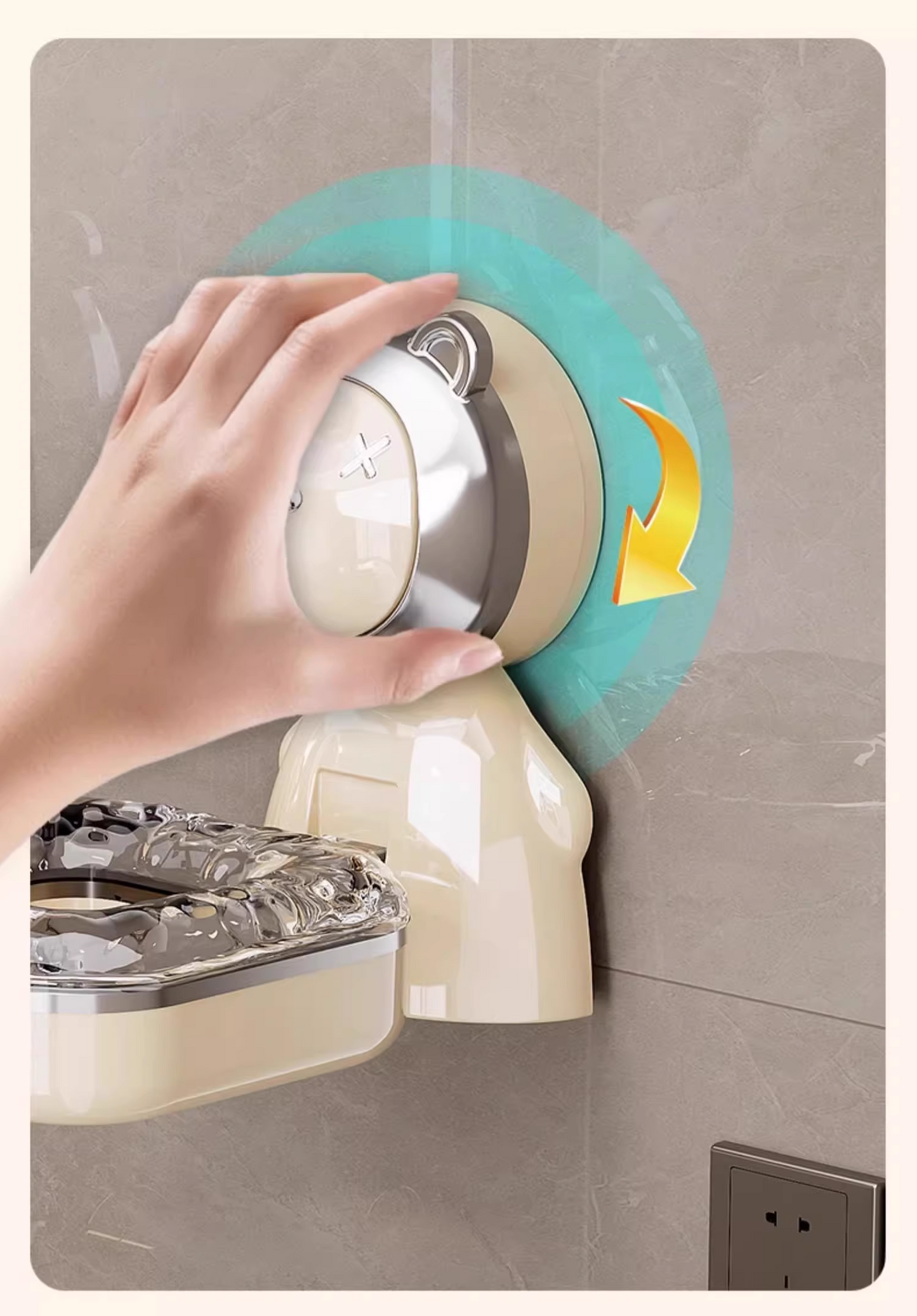 送料無料　ドライヤーホルダー ドライヤーフック ドライヤースタンド ドライヤー掛け ドライヤー収納 穴あけ不要 吸盤 洗面所 洗面台 バスルーム 日用雑貨 便利　3340