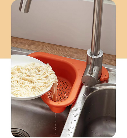 送料無料　蛇口にかける三角コーナーラック  ブランス コーナーラック 水切り スポンジ置き 3366