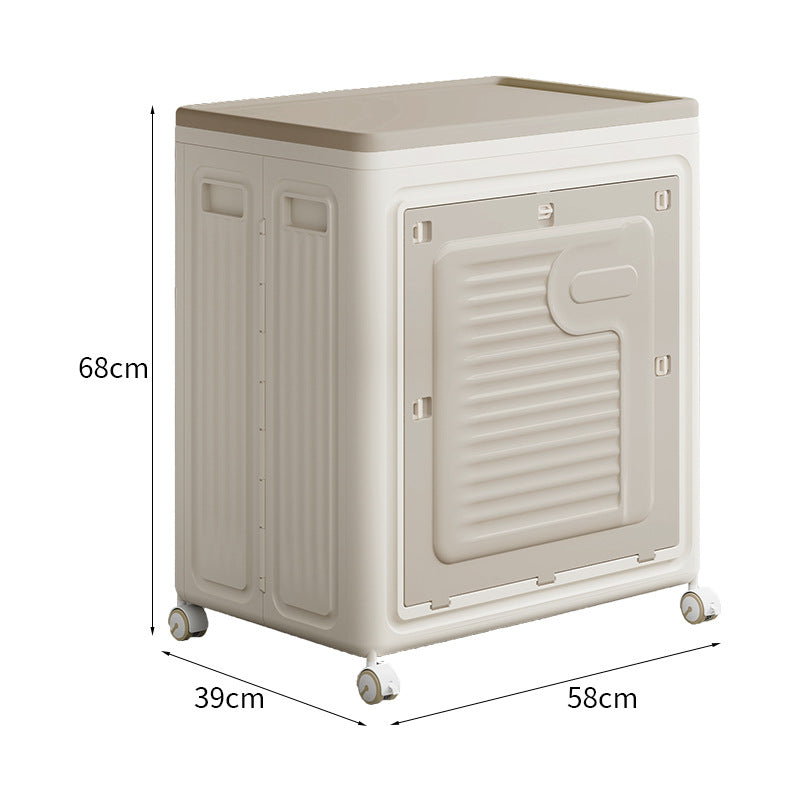 送料無料　ポータブル衣類クローゼット収納ボックス、自立型、折りたたみ式衣類オーガナイザー、大容量　3344