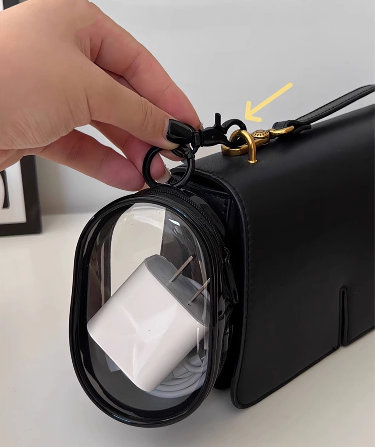 送料無料　2点セット　　透明ケーブル収納パッケージ　　　3280