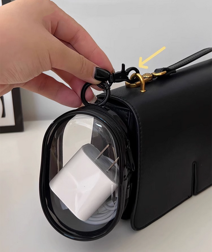 送料無料　2点セット　　透明ケーブル収納パッケージ　　　3280