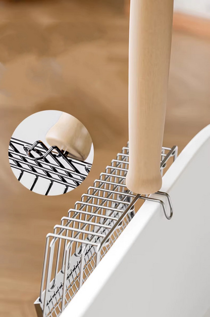 猫砂スコップ アルミ合金ふるい キティ送料無料　金属スクーパー 深いショベル 長いハンドル うんちふるい 子猫 プーパー リフター 頑丈 トイ 3317