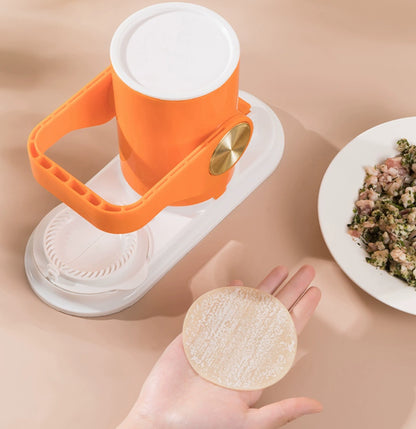 送料無料 餃子皮機 餃子メーカー【10秒で素早く餃子を作る】簡単操作 省力 ギョーザ皮作り道具 キッチン餃子金型 餃子 ギョウザ 作り金型 餃子型 つつみ機 餃子の皮 機械 3427