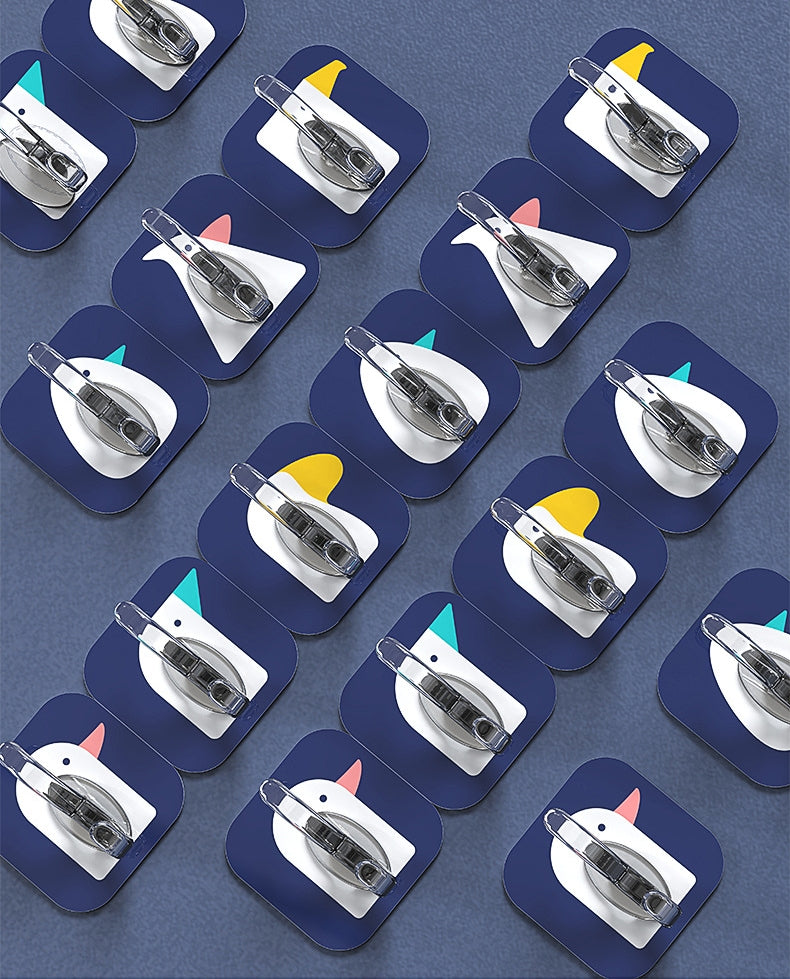 送料無料 フック 粘着タイプ 強力 透明 おしゃれ 10個入り 壁掛け 小 屋外 収納 フック 貼り付け クリア 最大耐荷重 3385