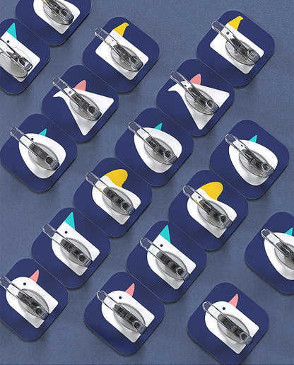 送料無料 フック 粘着タイプ 強力 透明 おしゃれ 10個入り 壁掛け 小 屋外 収納 フック 貼り付け クリア 最大耐荷重 3385