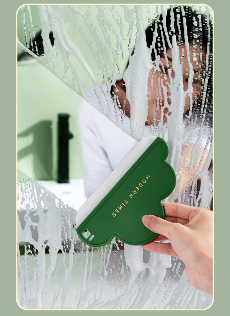 送料無料 ワイパー ガラススクレーパー 水切りワイパー 水切り 水垢、ガラス、テーブルの上、壁などのこすり洗いに 3396