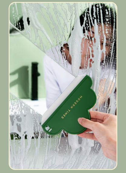 送料無料 ワイパー ガラススクレーパー 水切りワイパー 水切り 水垢、ガラス、テーブルの上、壁などのこすり洗いに 3396