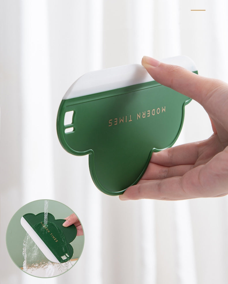 送料無料 ワイパー ガラススクレーパー 水切りワイパー 水切り 水垢、ガラス、テーブルの上、壁などのこすり洗いに 3396