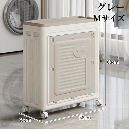 送料無料　ポータブル衣類クローゼット収納ボックス、自立型、折りたたみ式衣類オーガナイザー、大容量　3344