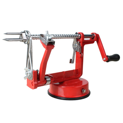 送料無料 手回し皮むき機 家庭用 多機能 フルーツ皮むき器 ピーラー 果物削り 皮むき器 回転式 フルーツピーラー 手動 吸盤付 ツール リンゴ 梨 じゃがいも用 3383