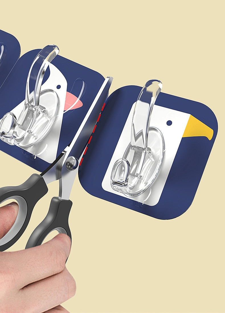 送料無料 フック 粘着タイプ 強力 透明 おしゃれ 10個入り 壁掛け 小 屋外 収納 フック 貼り付け クリア 最大耐荷重 3385