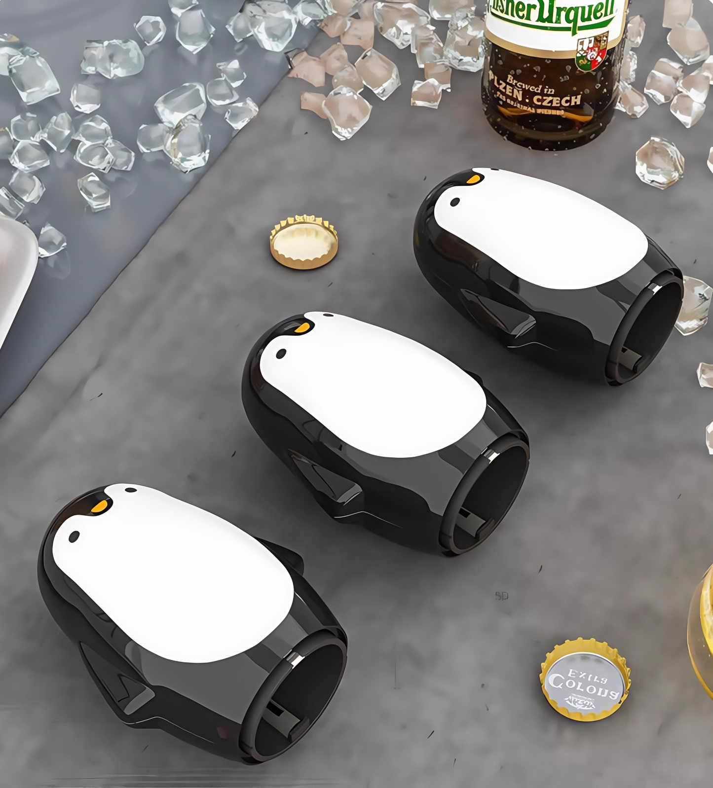 送料無料　ペンギン  栓抜き ふたあけき ビール  ドリンク  　3268