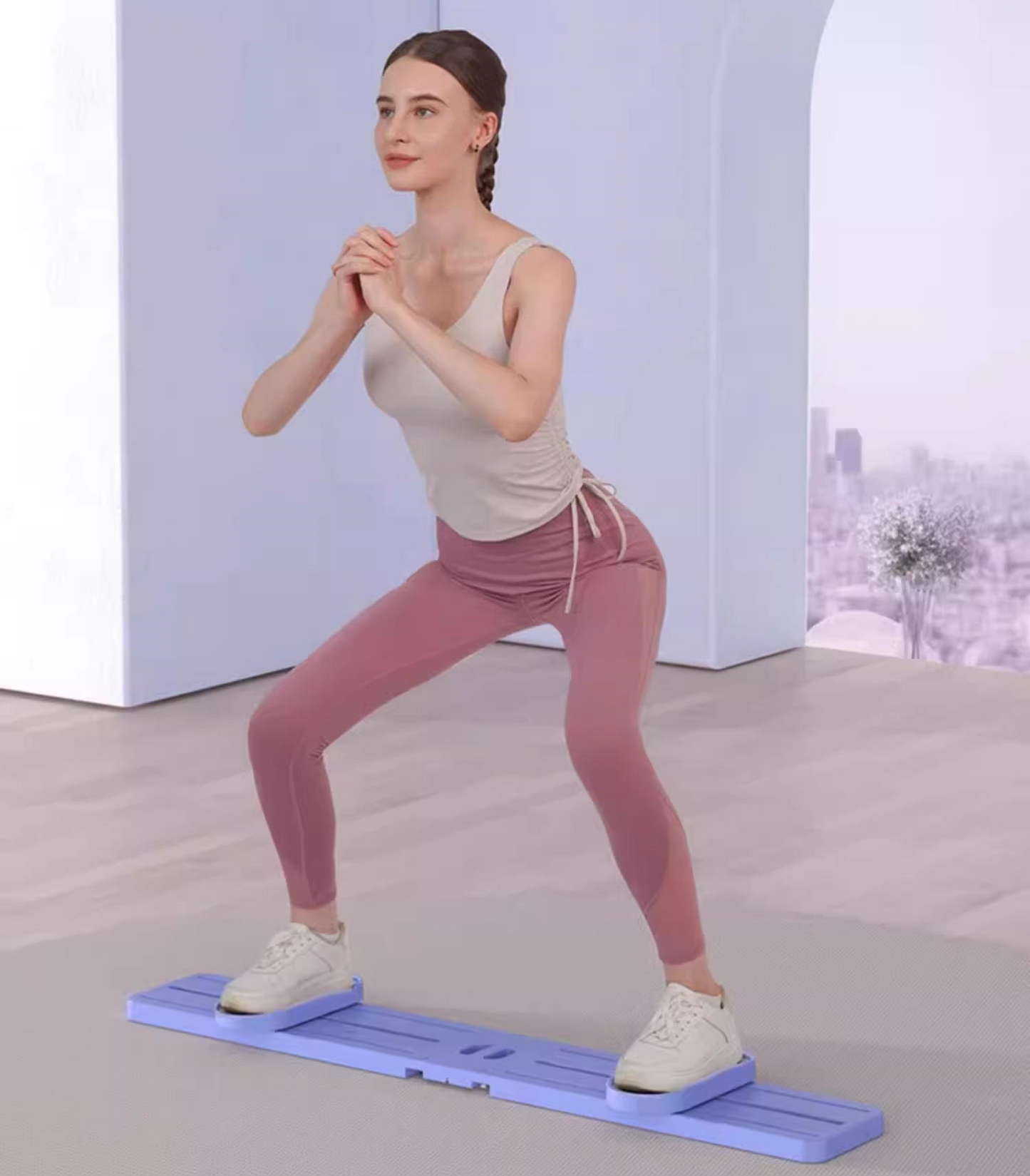 送料無料　脚トレーニング・ダイエット器具 女性内転筋　3313